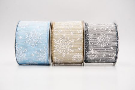 Sparkling Snowflake Winter Wonderland Wired Ribbon_KF9682.KF9683.KF9684.KF9685.KF9686.KF9687.KF9688.KF9689 (3)